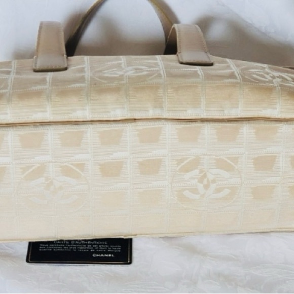 Chanel Vintage Travel Line Nylon Bowling Bag Authentic - Picture 6 of 17